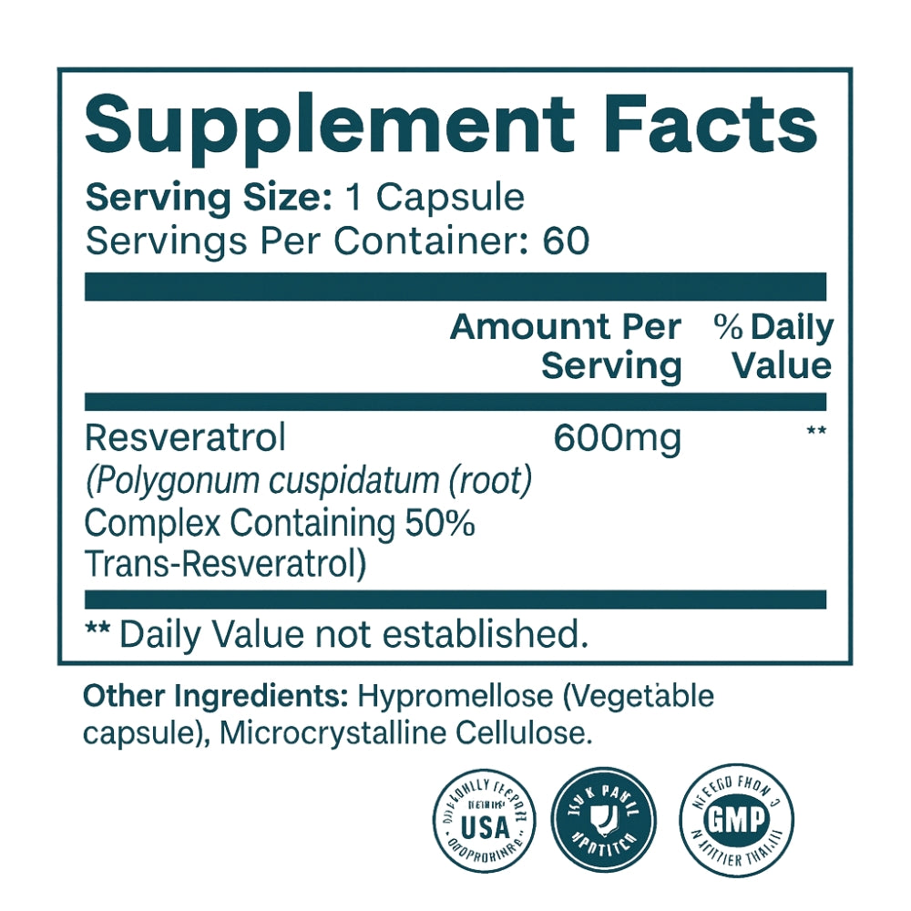 The Only Resveratrol Formula Made Specifically for Heart Health & Weight Loss