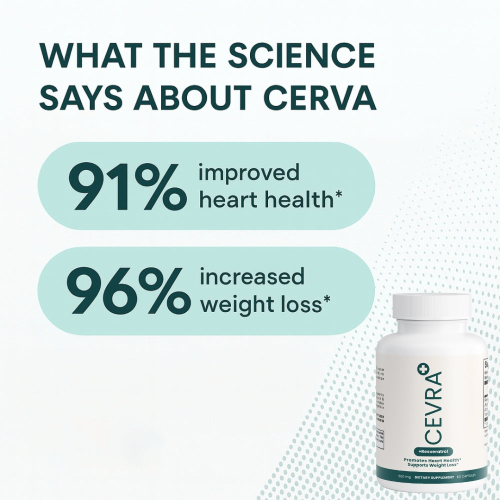 The Only Resveratrol Formula Made Specifically for Heart Health & Weight Loss
